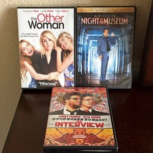 DVD Movie Trio Set - Comedy and Adventure
